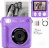 Instant Camera Print Photo Camera for Kids 1080P Picture HD Digital Instant Camera Toys Birthday Gifts
