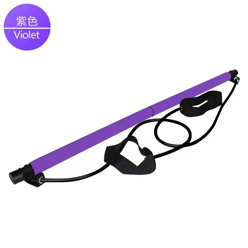 Pilates Multifunctional Fitness Stick – Yoga & Elastic Training Rope