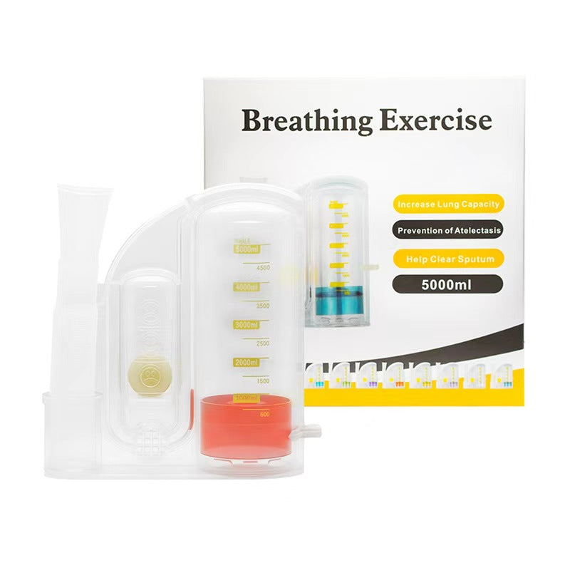 Three‑Ball Breathing Trainer – Lung Capacity & Rehabilitation Device