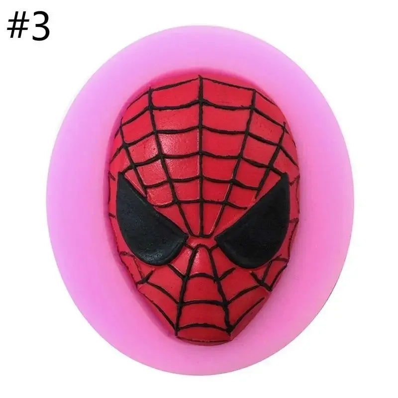 3D Anime Face Silicone Mold – Sugarcraft Fondant & Chocolate Cake Decorating Tool