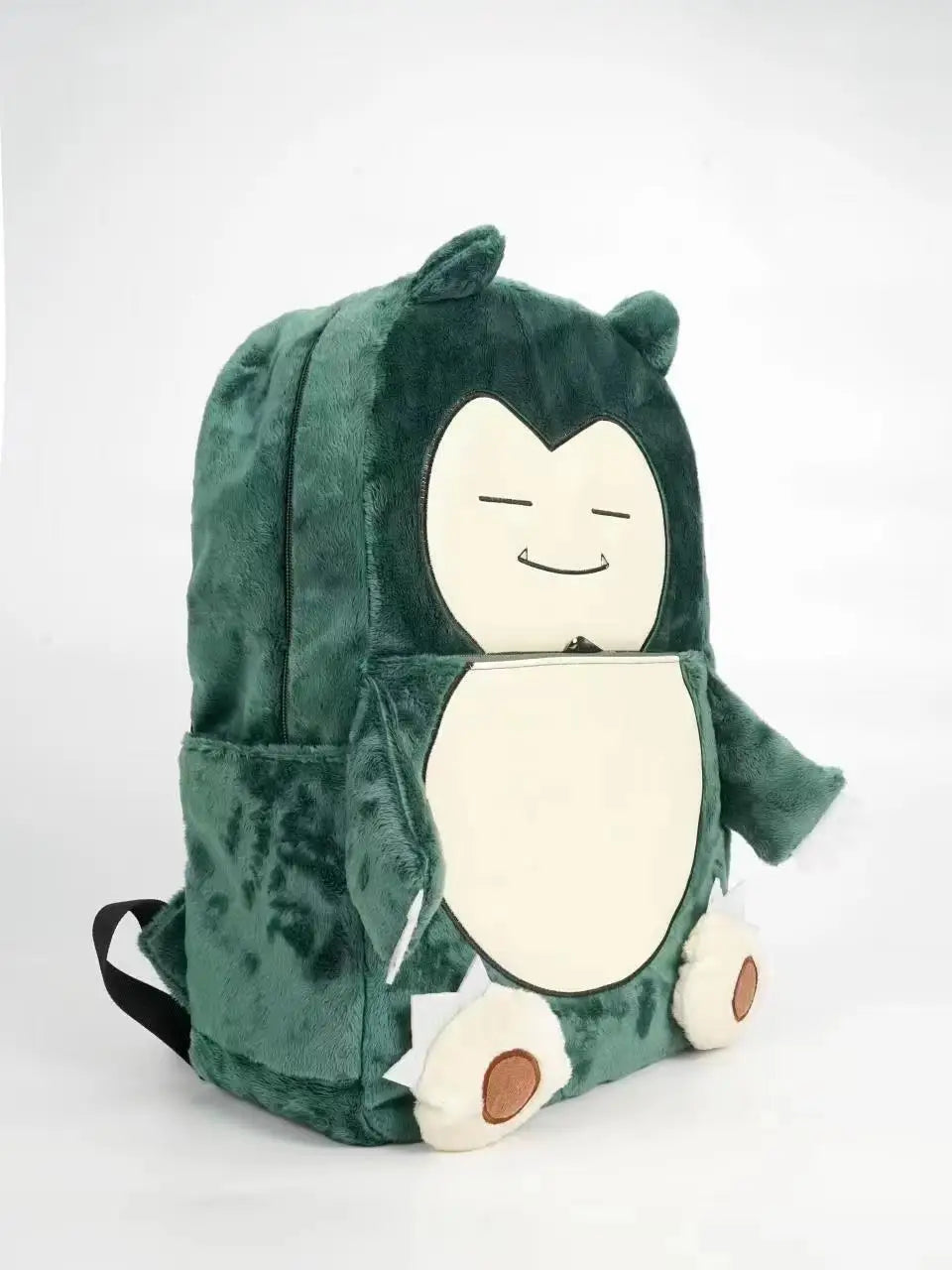 Pokemon Anime Gengar & Snorlax Plush Backpack (Large Capacity · 16" Laptop Fit · Travel & School Bag)