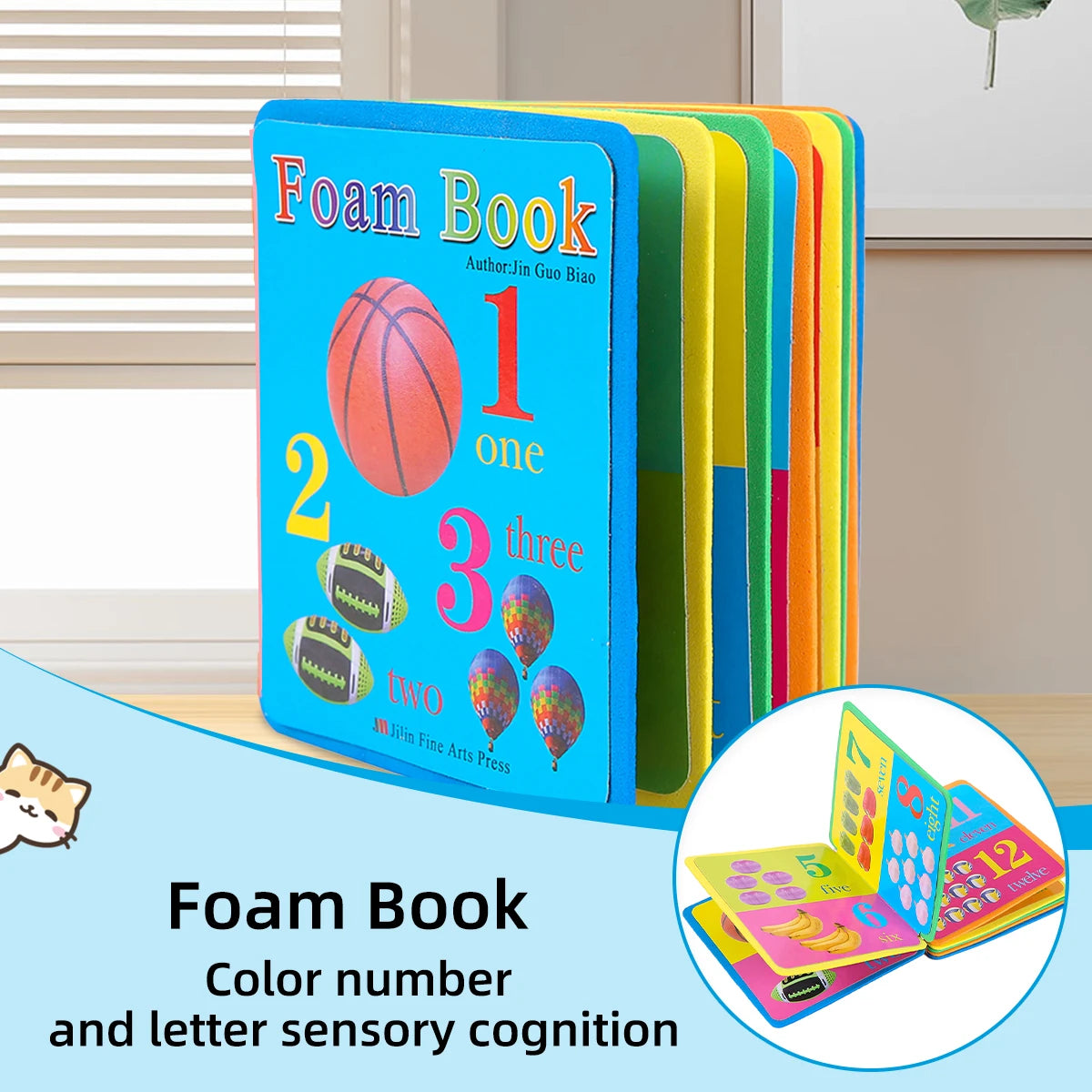 Children's English Learning Educational Book