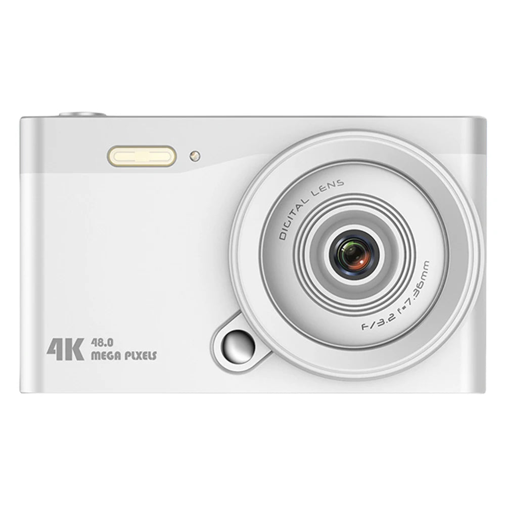 4K Students Pocket Camera – 48MP, 2.8" IPS