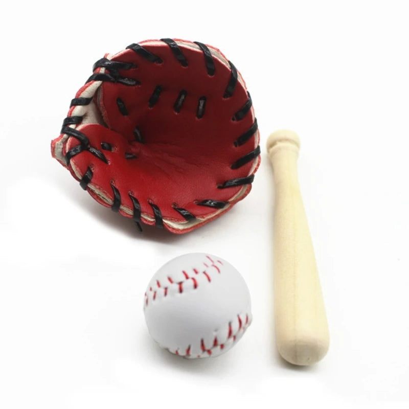 Newborn Baseball Bat & Ball Photo Prop Set – Cute Sports Posing Accessories for Baby Photoshoots