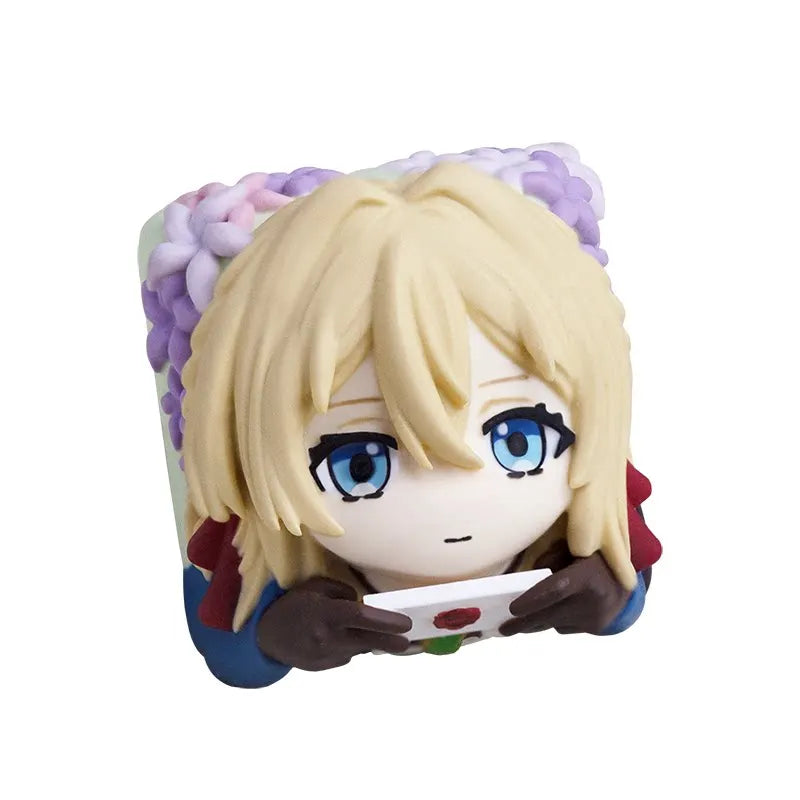Violet Evergarden Artisan Resin Keycap (Anime · ESC Key · Mechanical Keyboard Accessory)