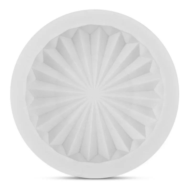 Silicone Mousse Cake Mold Round Cake Pan Chocolate Biscuit Reusable Handmade Candy Jelly Pudding Mold Kitchen Baking Tools