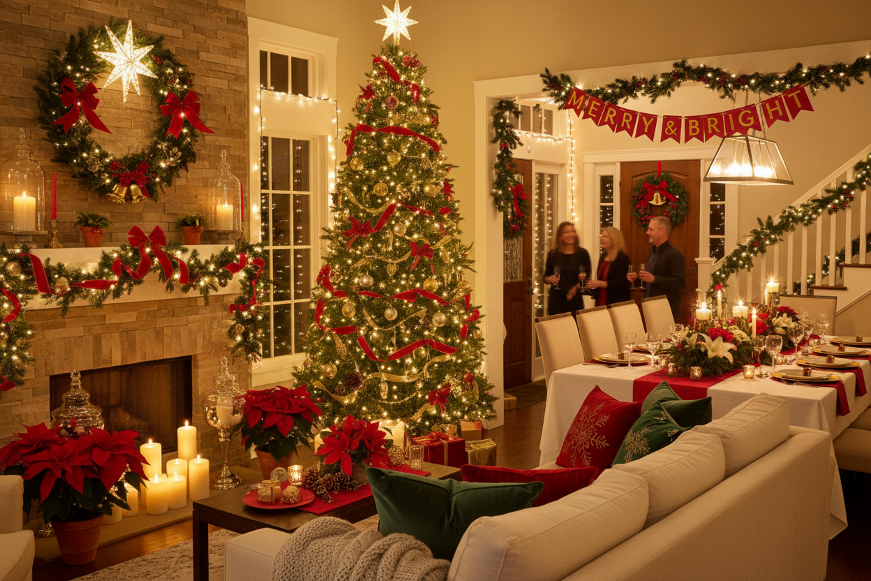 CHRISTMAS HOME & PARTY DECOR