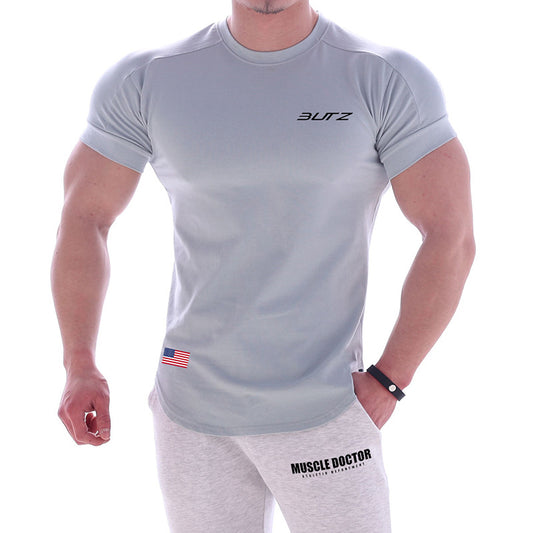 Men’s Quick‑Dry Fitness T‑Shirt