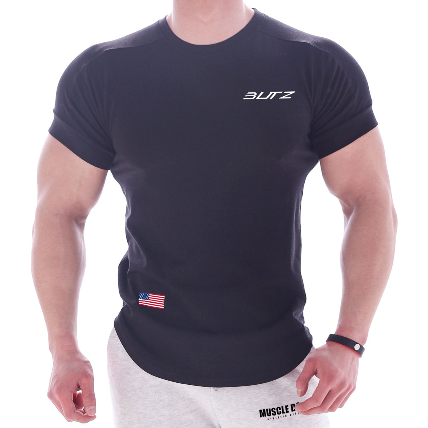 Men’s Quick‑Dry Fitness T‑Shirt