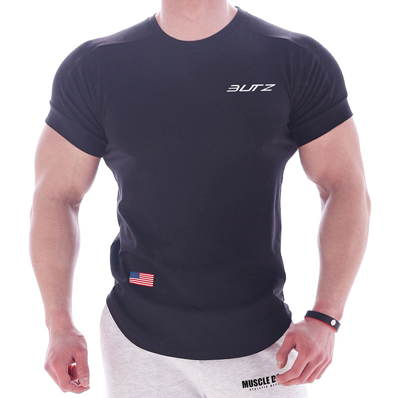 Men’s Quick‑Dry Fitness T‑Shirt