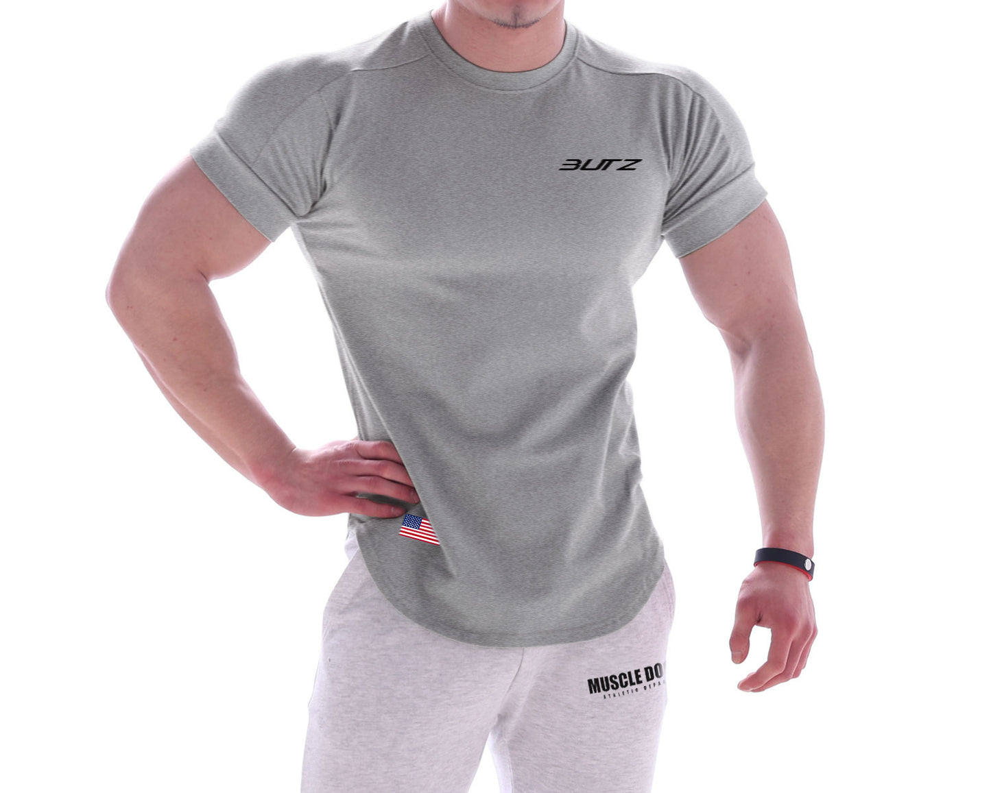 Men’s Quick‑Dry Fitness T‑Shirt