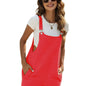 Women's Sleeveless Cotton-Linen Jumpsuit | Comfy Palazzo Style with Pockets | Easy-Care Casual Wear for Spring to Fall