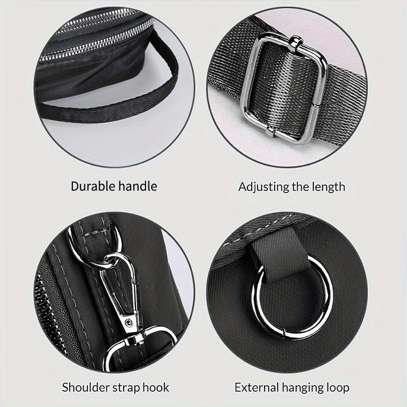 2D Flat Printing 1pc Rose Arrow Pattern Women's Shoulder Bag Casual Bag Hand-held Crossbody Bag, Can Be Used for Business Trips, Can Be Used as a Single Shoulder Crossbody Bag, a Versatile Neutral Bag, the Pattern Position Wi