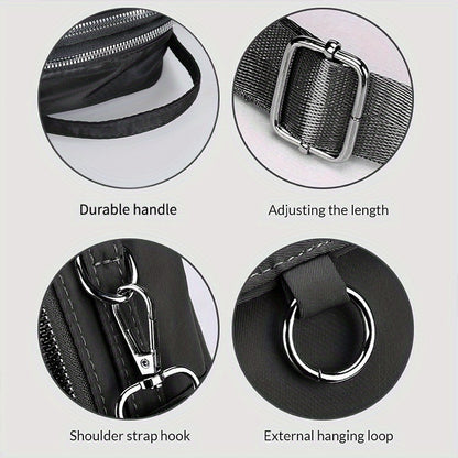 2D Flat Printing 1pc Rose Arrow Pattern Women's Shoulder Bag Casual Bag Hand-held Crossbody Bag, Can Be Used for Business Trips, Can Be Used as a Single Shoulder Crossbody Bag, a Versatile Neutral Bag, the Pattern Position Wi