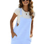 Women's Sleeveless Cotton-Linen Jumpsuit | Comfy Palazzo Style with Pockets | Easy-Care Casual Wear for Spring to Fall