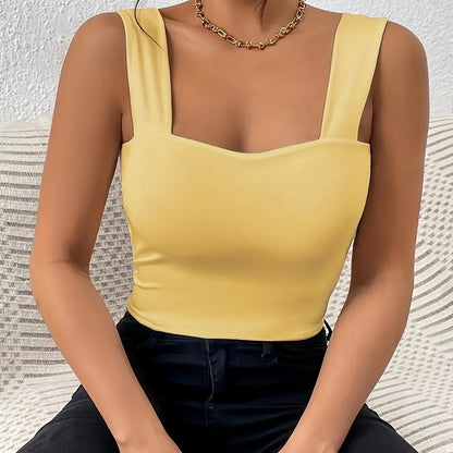 European And American Sexy Chest-Revealing Waist-Cinching Camisole