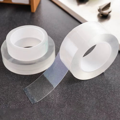 300Cm Transparent Adhesive Tape Masking Traceless Double-Sided Tape for Home Kitchen Waterproof Tapes 10/20/30/50Mm