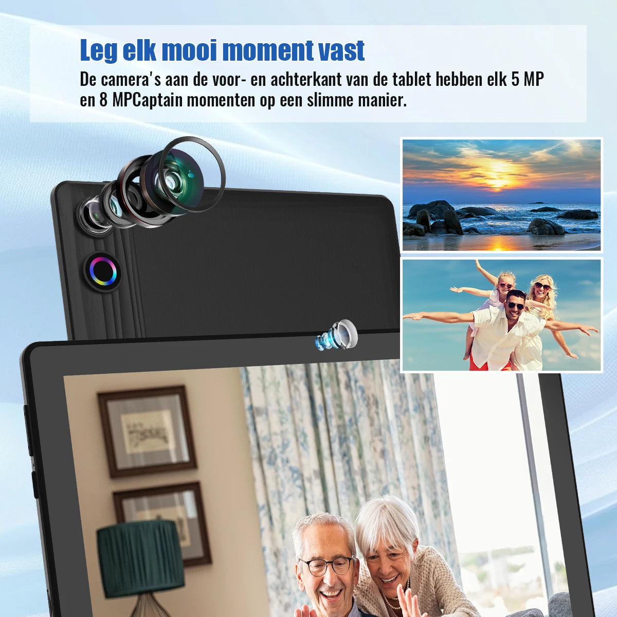 10.1" Android 15 Tablet Set (20GB+64GB)