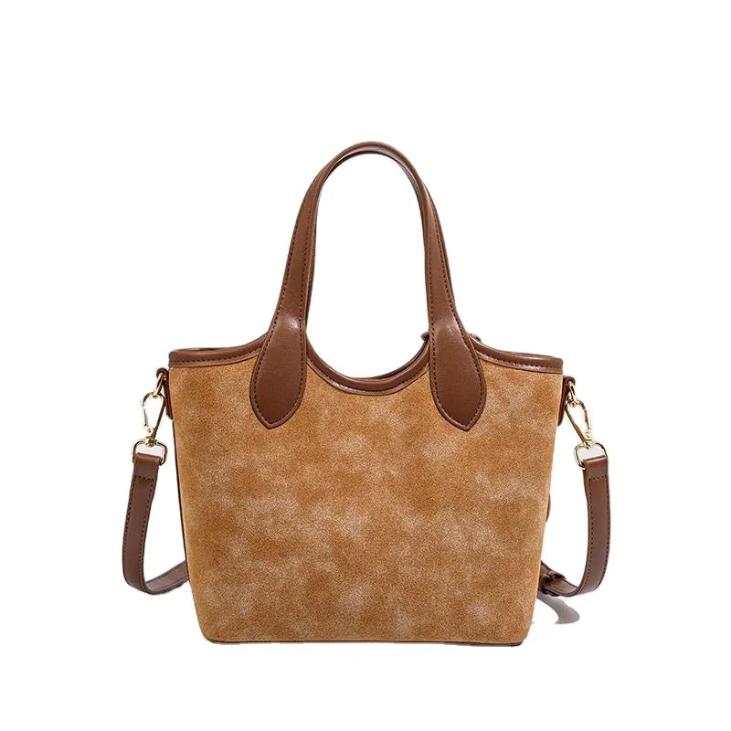 Retro Printed PU Crossbody Bag