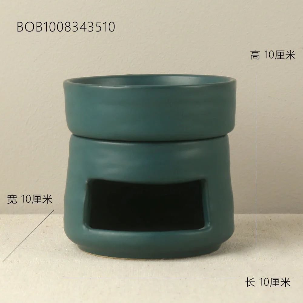 Gifts Modern European-Style Ceramic Aromatherapy Oil Stove Cross-Border Hot-Selling Dry Burning Incense Incense Holders Diffuser