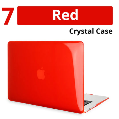 Crystal Laptop Case For Apple Macbook 13 15 16 11 12 For Air 13 A2179 A2337 A2681 For M1 Chip Pro 13 A2338 Mac Protective Cover