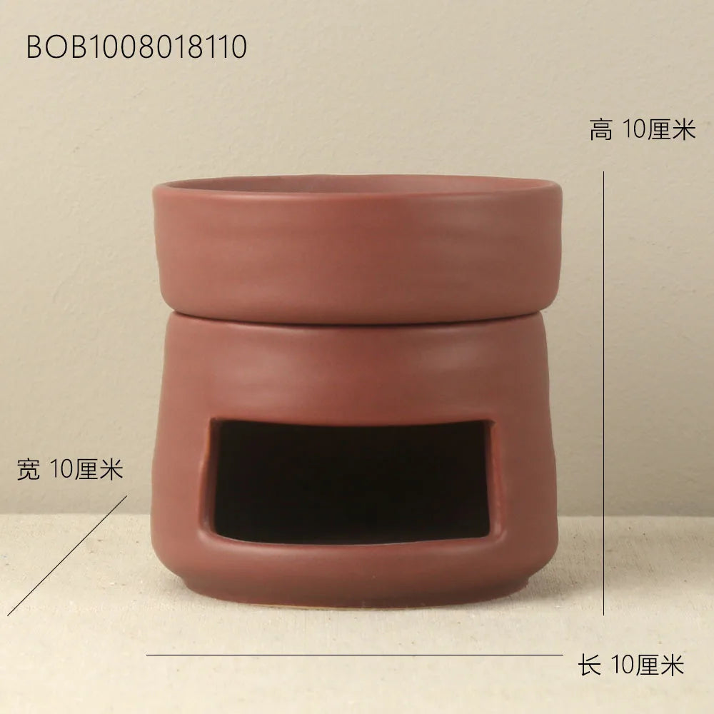 Gifts Modern European-Style Ceramic Aromatherapy Oil Stove Cross-Border Hot-Selling Dry Burning Incense Incense Holders Diffuser