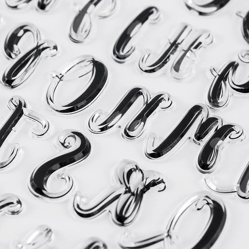 Stamps for Cookies Letters Cake Sweet Letters Stamp Decorating Tools Fondant Embossing DIY Alphabet Cutter Pastry Accessories