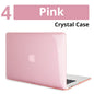 Crystal Laptop Case For Apple Macbook 13 15 16 11 12 For Air 13 A2179 A2337 A2681 For M1 Chip Pro 13 A2338 Mac Protective Cover