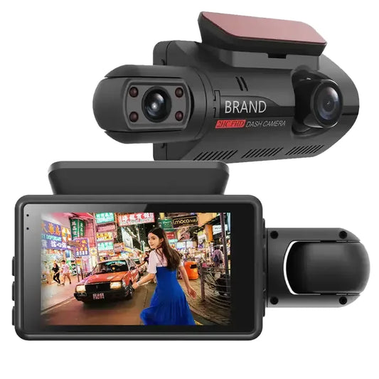 3 Inch Ips Screen Good Quality Car Black Box 1080P Wide Angle Dual Lens Driver Recorder Vehicle Dash Camera Dashcam