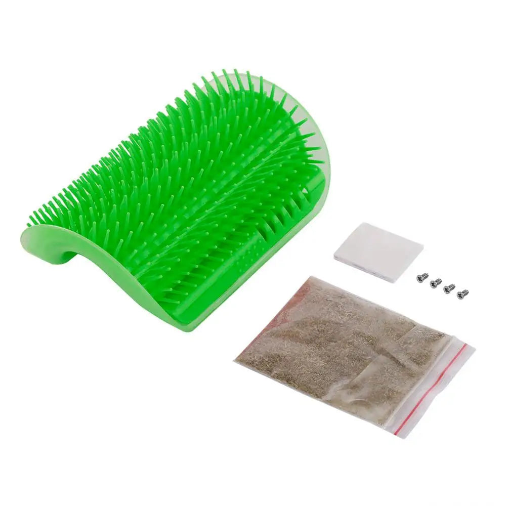 Cat Self Groomer Corner Wall  Brush Comb