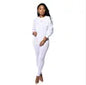 Fall Clothing for Hoodie Women Crop Top Sweater Set 2022 Custom logo Two Pieces Jogger Women Matching Set Clothing 2 Pieces
