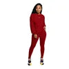Fall Clothing for Hoodie Women Crop Top Sweater Set 2022 Custom logo Two Pieces Jogger Women Matching Set Clothing 2 Pieces