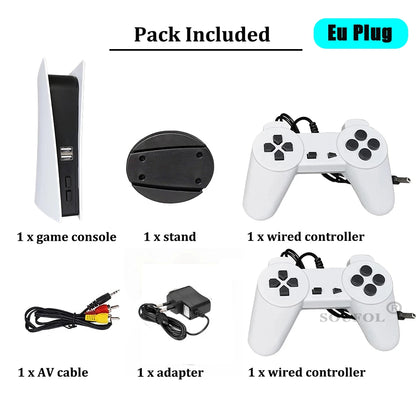 Dropshipping GS5 Game Console 8 Bit USB Wired Handheld Game Player 200 Classic Games Retro AV Output TV Gaming Console For Child