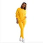 Fall Clothing for Hoodie Women Crop Top Sweater Set 2022 Custom logo Two Pieces Jogger Women Matching Set Clothing 2 Pieces