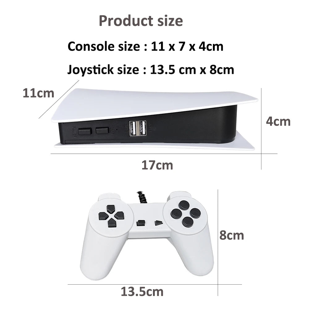 Game Station 5 Retro 8‑Bit Video Game Console (200 Built‑In Classic Games)