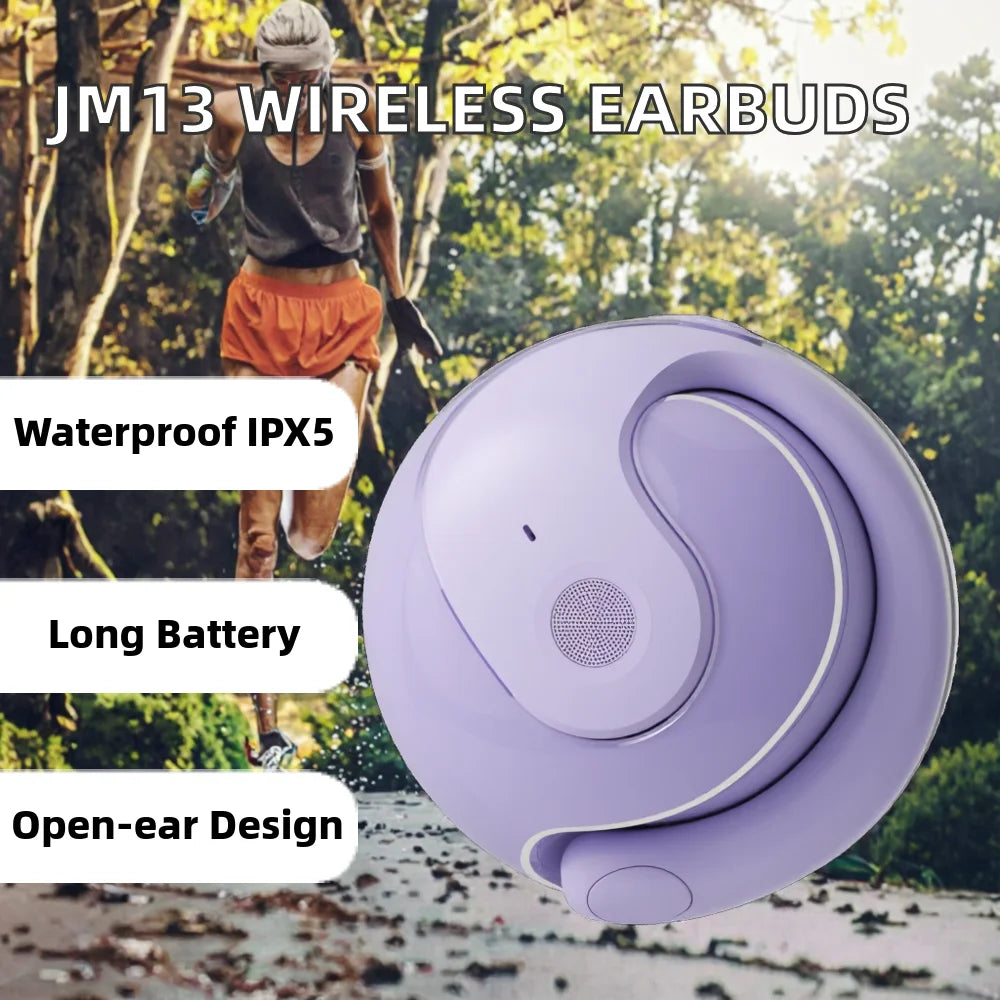 JM13 Open‑Ear Sports Headphones – AI, IPX5