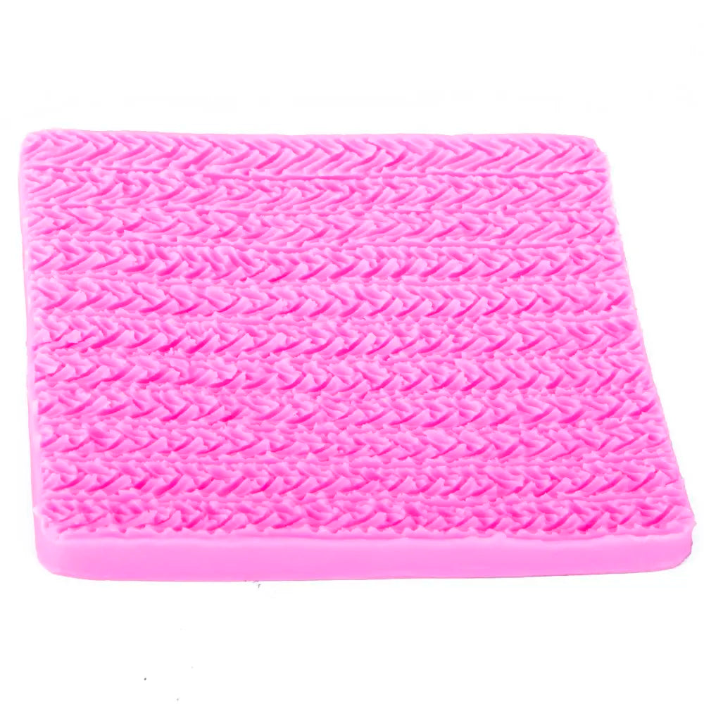 Texture Molding Silicone Molds for Fondant Cake Decorating Molded