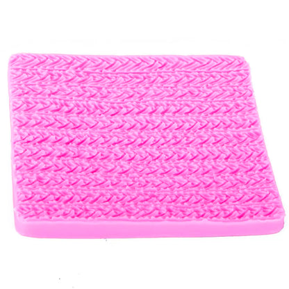 Texture Molding Silicone Molds for Fondant Cake Decorating Molded