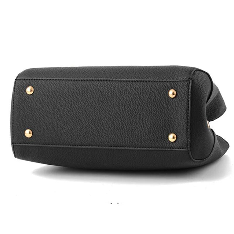 Fashion Women’s Large‑Capacity PU Leather Shoulder Bag (Vintage Designer Satchel &amp; Crossbody Tote)