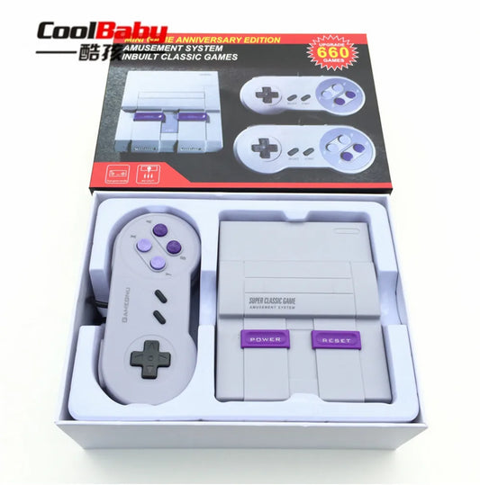 Retro 8‑Bit Mini TV Game Console – Classic Family System with 660 Built‑In Games, Fast Shipping