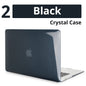 Crystal Laptop Case For Apple Macbook 13 15 16 11 12 For Air 13 A2179 A2337 A2681 For M1 Chip Pro 13 A2338 Mac Protective Cover