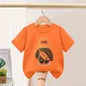 Summer Boys Sportswear Set Trendy Casual T-Shirt and Shorts Short-Sleeved Suit for Baby Boys