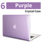 Crystal Laptop Case For Apple Macbook 13 15 16 11 12 For Air 13 A2179 A2337 A2681 For M1 Chip Pro 13 A2338 Mac Protective Cover