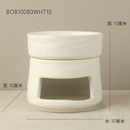 Gifts Modern European-Style Ceramic Aromatherapy Oil Stove Cross-Border Hot-Selling Dry Burning Incense Incense Holders Diffuser