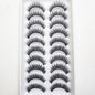 10 Pairs of Natural 3D Mink Lashes