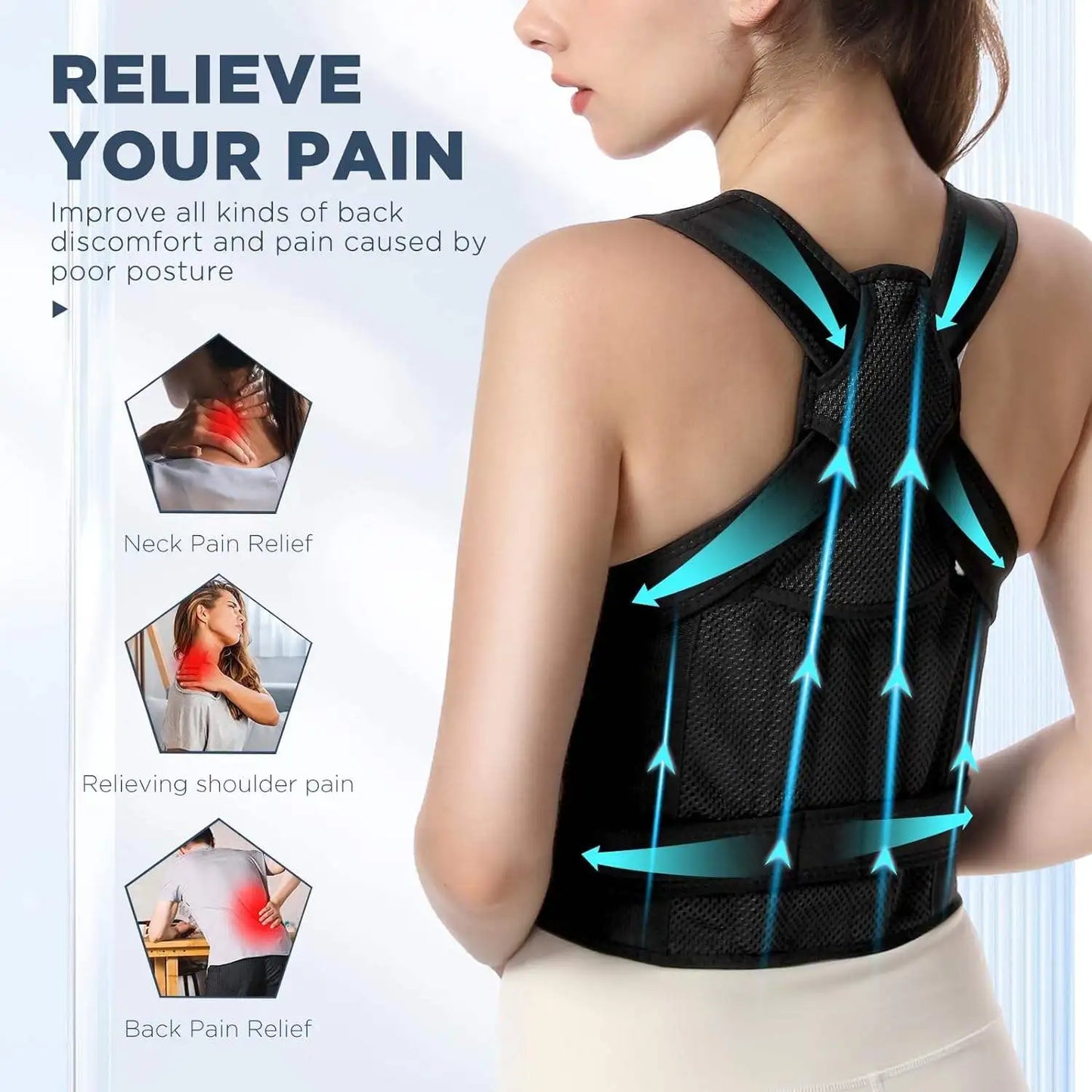 Women’s Lightweight Breathable Lumbar Support Belt