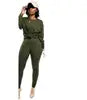 Fall Clothing for Hoodie Women Crop Top Sweater Set 2022 Custom logo Two Pieces Jogger Women Matching Set Clothing 2 Pieces
