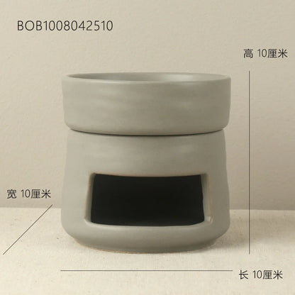 Gifts Modern European-Style Ceramic Aromatherapy Oil Stove Cross-Border Hot-Selling Dry Burning Incense Incense Holders Diffuser