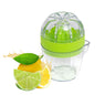 Manual Lemon Squeezer with Lid Plastic