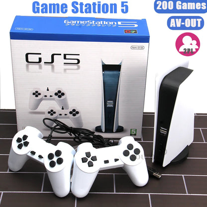 Game Station 5 Retro 8‑Bit Video Game Console (200 Built‑In Classic Games)